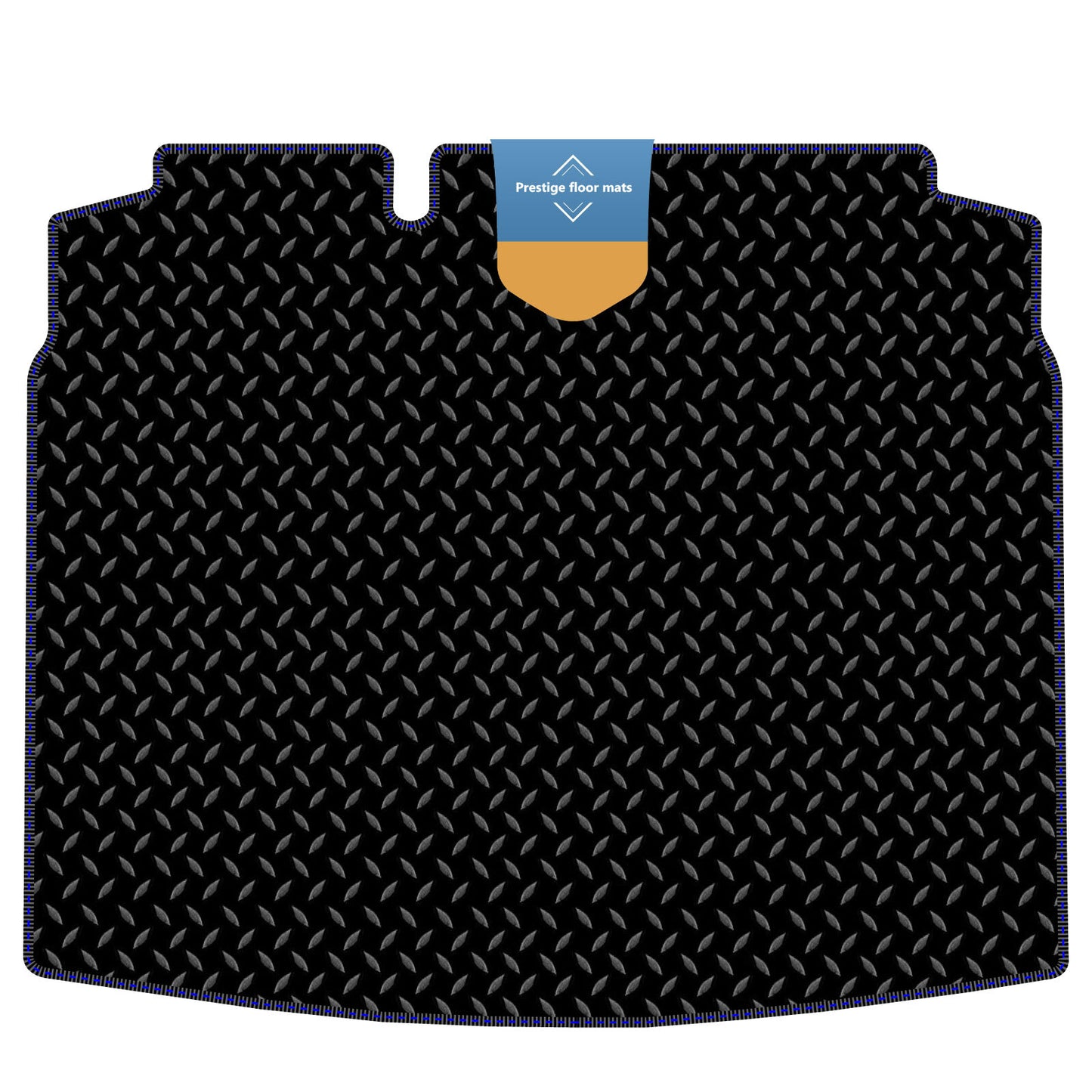 Fits Volkswagen Golf MK5 2004-2007 Boot Mat in 3mm Rubber with Coloured Stitch