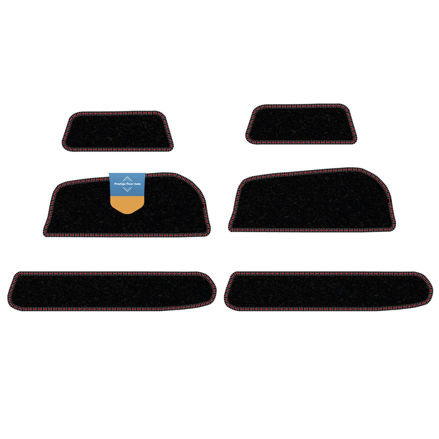 Fits Volkswagen T7 Multivan 2022 on Fully Tailored Door Pocket Set