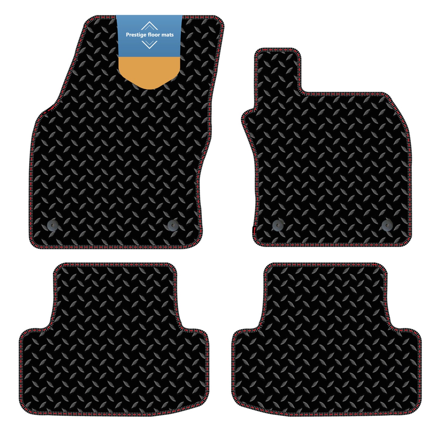 Fits Cupra Ateca 2021 on Fully Tailored Floor Mat Set