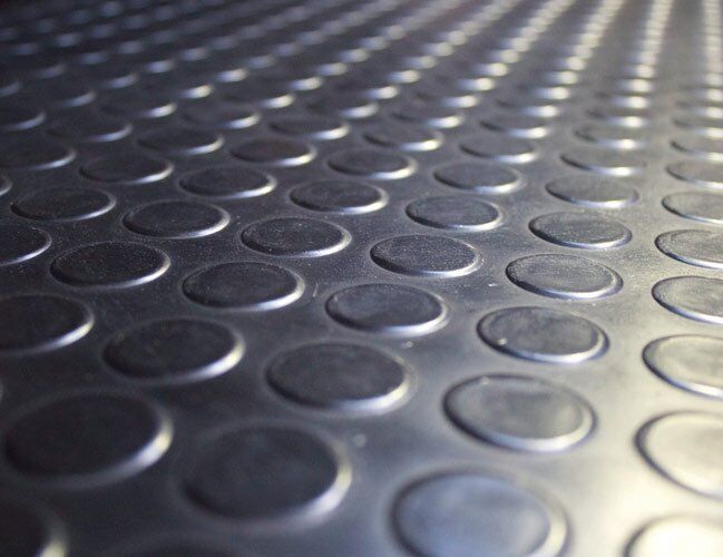 3mm Penny and Checker Design Rubber for Garage, Home Gym, Industrial etc