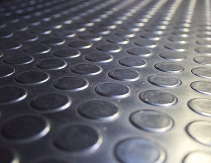 3mm Penny and Checker Design Rubber for Garage, Home Gym, Industrial etc