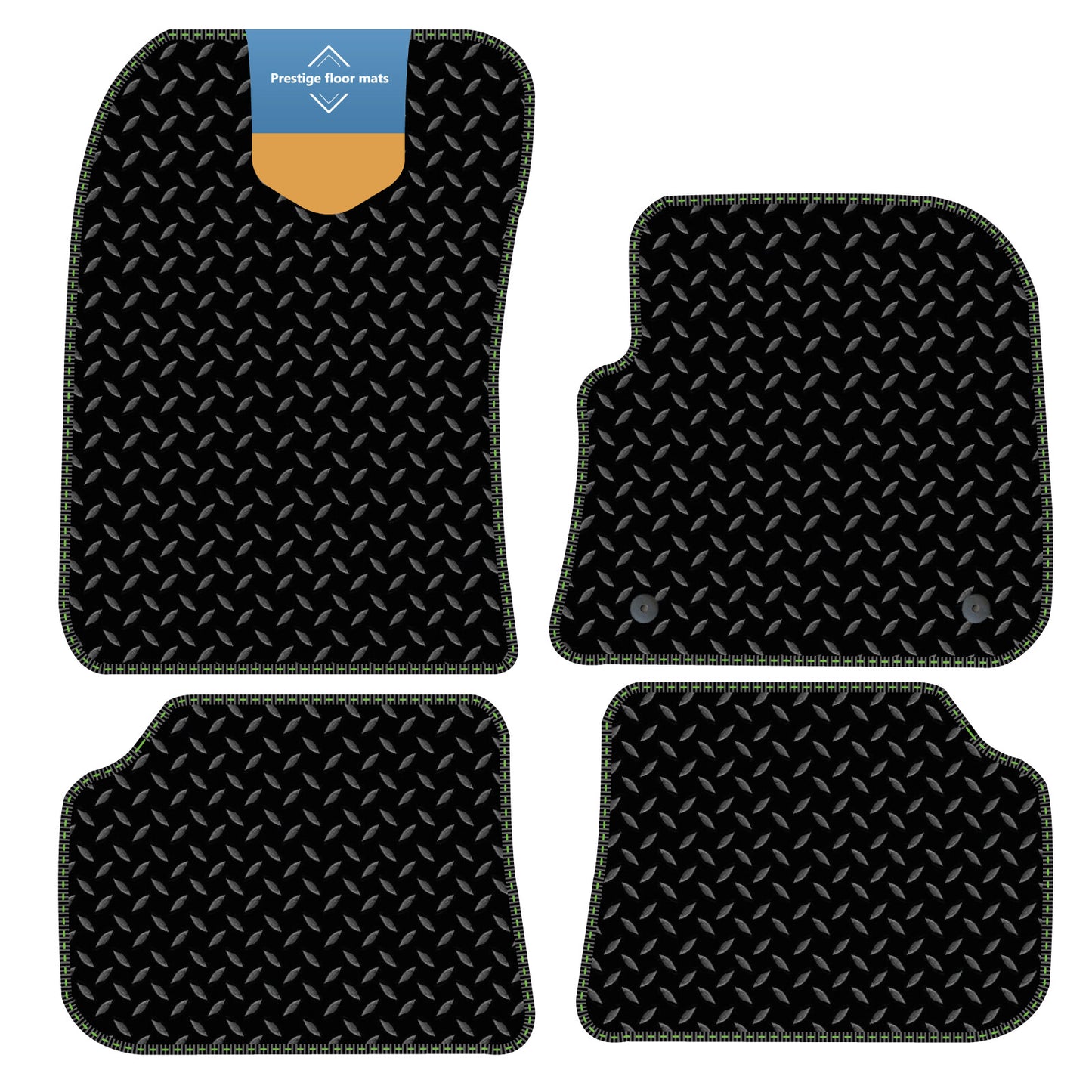 Fits Fiat 600 2023 onwards Fully Tailored Floor Mat Set