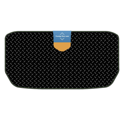 Fits Tesla Model Y 2022 on Trunk Mat Black 3mm Rubber with Coloured Stitch Edge