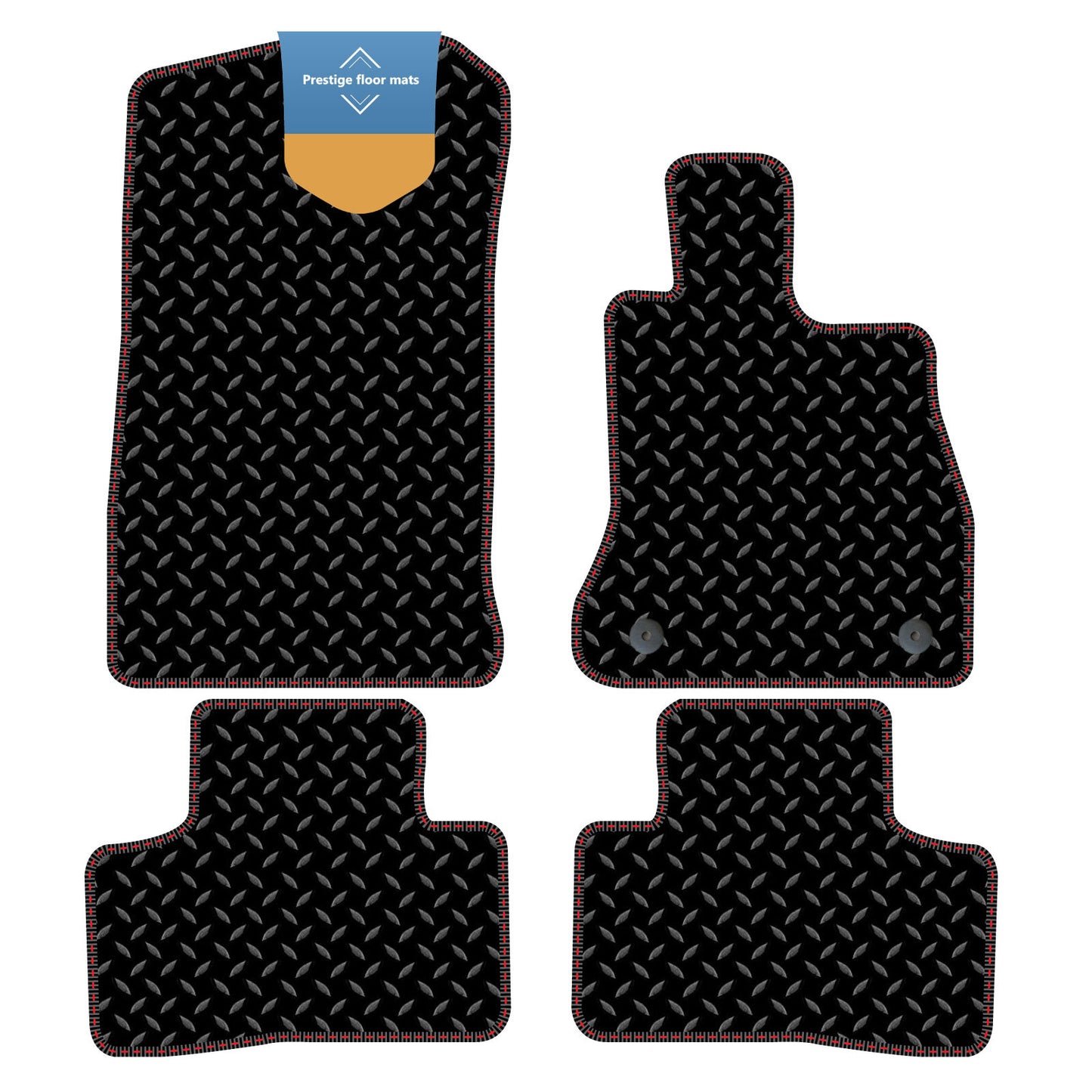 Fits Mercedes Benz GLC MHEV 2022 on Fully Tailored Car Floor Mat