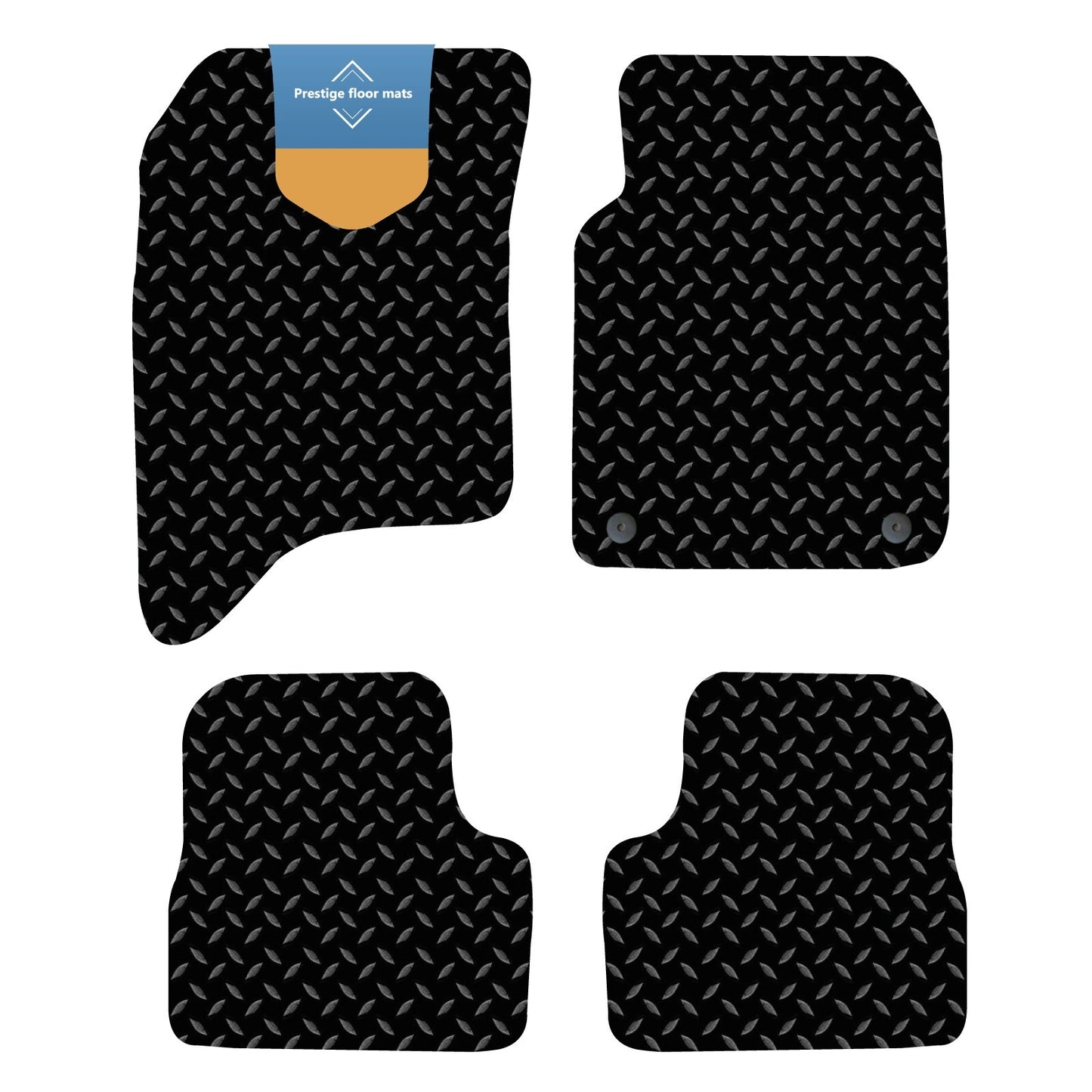 Fits Fiat 600 Hybrid 2024 onwards Fully Tailored Floor Mat Set