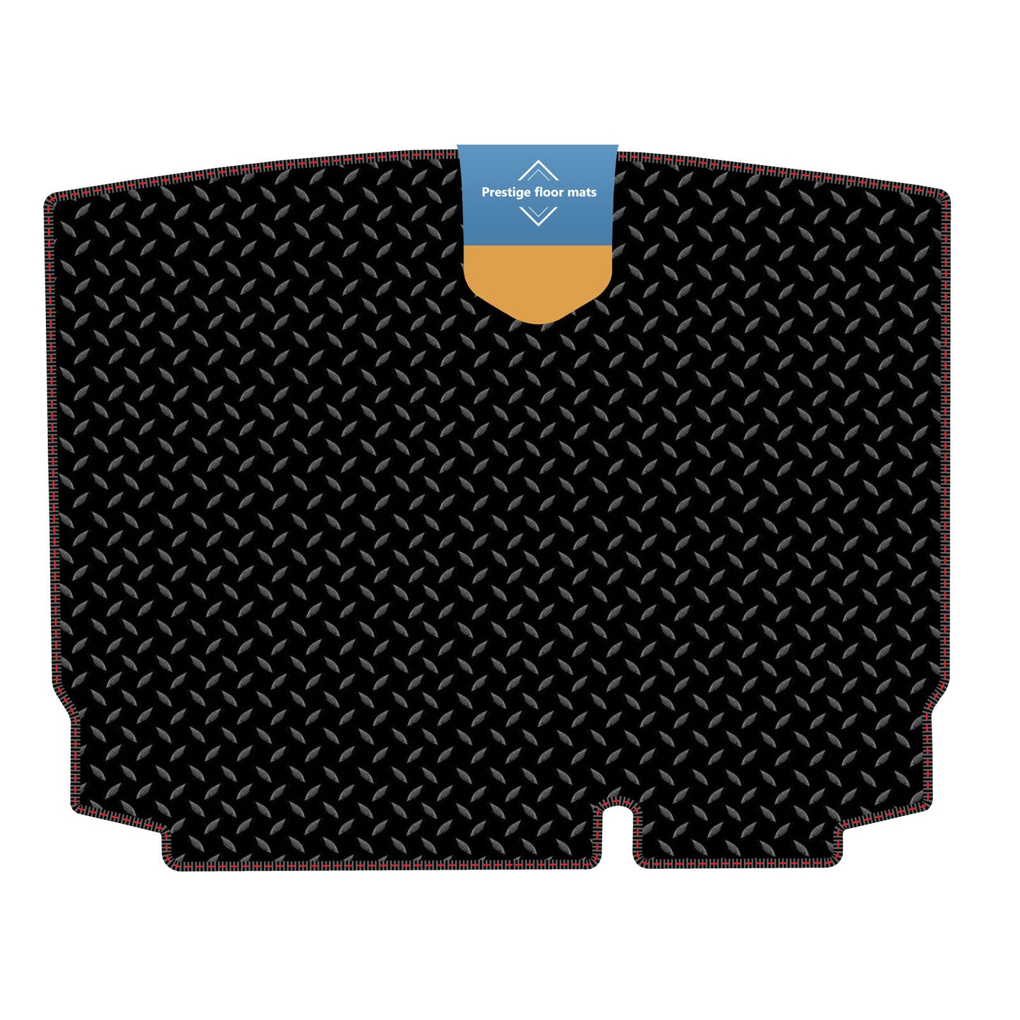 Fits Volkswagen Golf MK6 2008-2013 Boot Mat in 3mm Rubber with Coloured Stitch