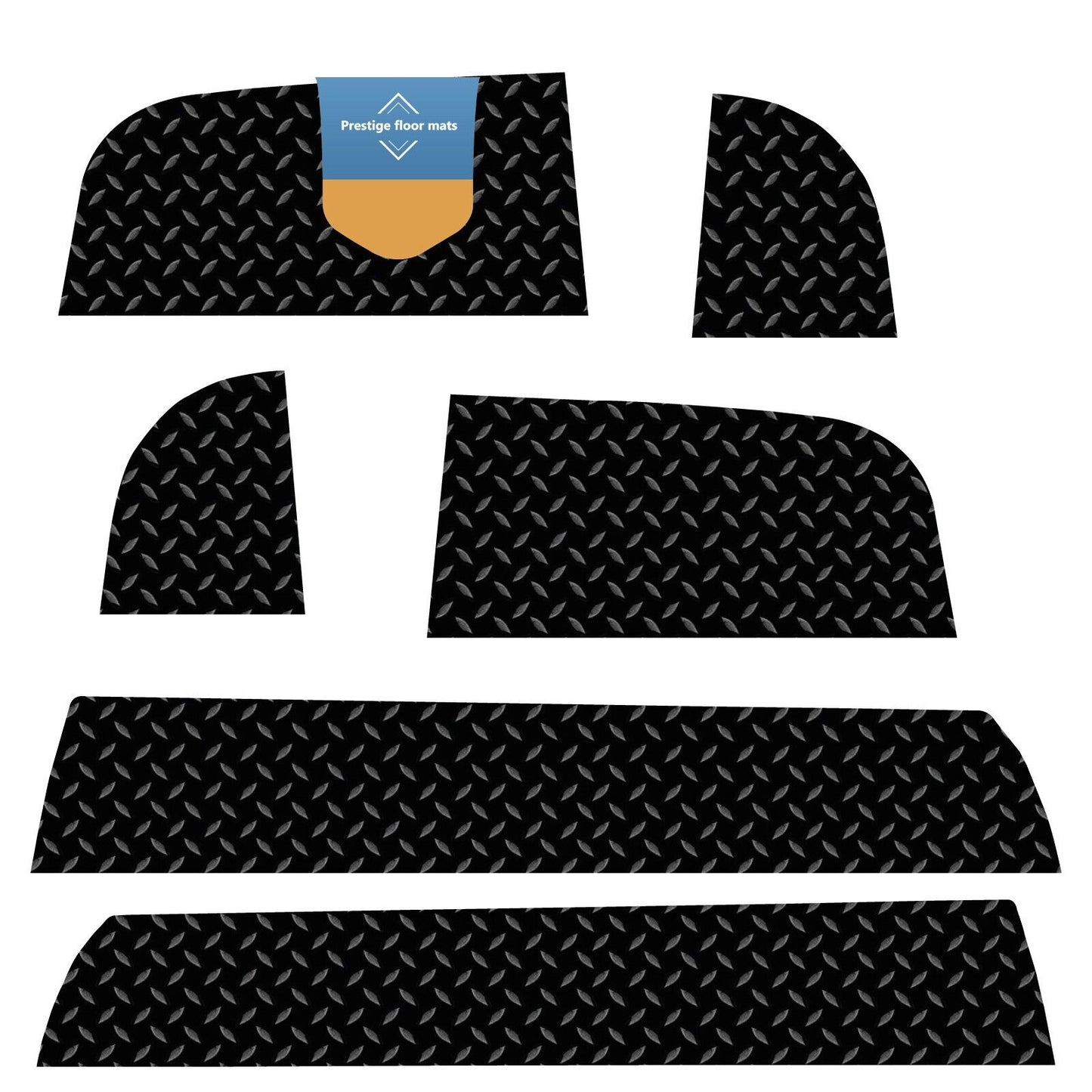 Fits Volkswagen Transporter T6.1 Door Pocket Set 2020 onwards Mat Set