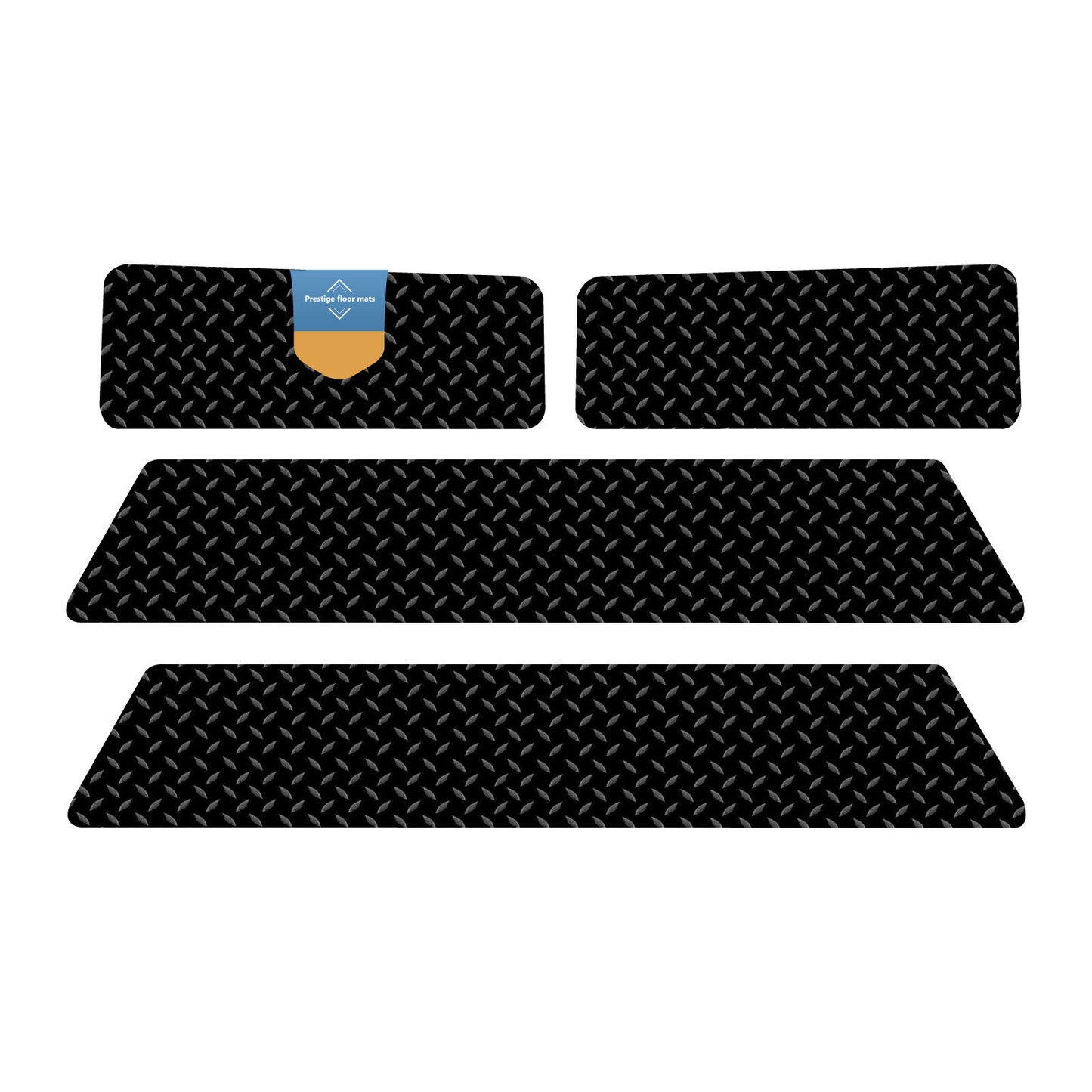 Fits Volkswagen T5 T6 T6.1 Fully Tailored Single and Twin Step Mats 3mm Rubber