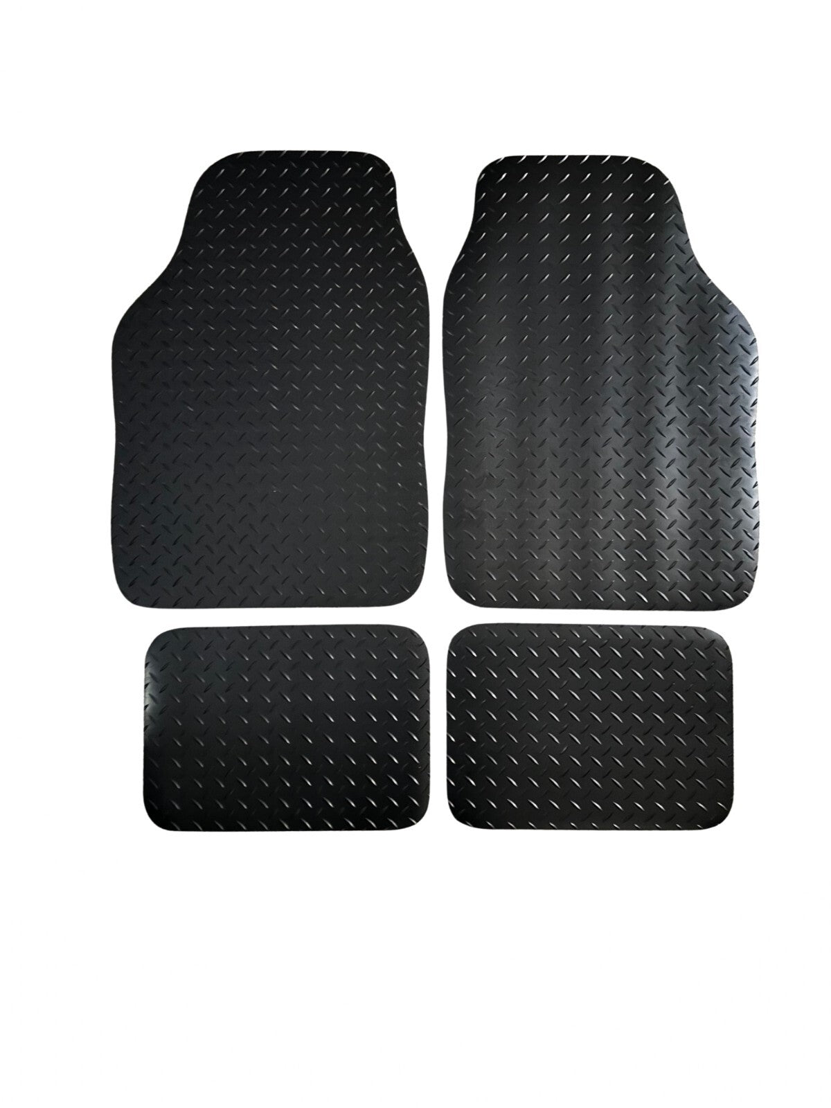 Car or Van Floor Mat Universal Fitment 4 Piece Set Carpet or Rubber