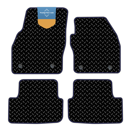 Fits Skoda Fabia 2022 on Black 3mm Rubber with Coloured Stitch Edge