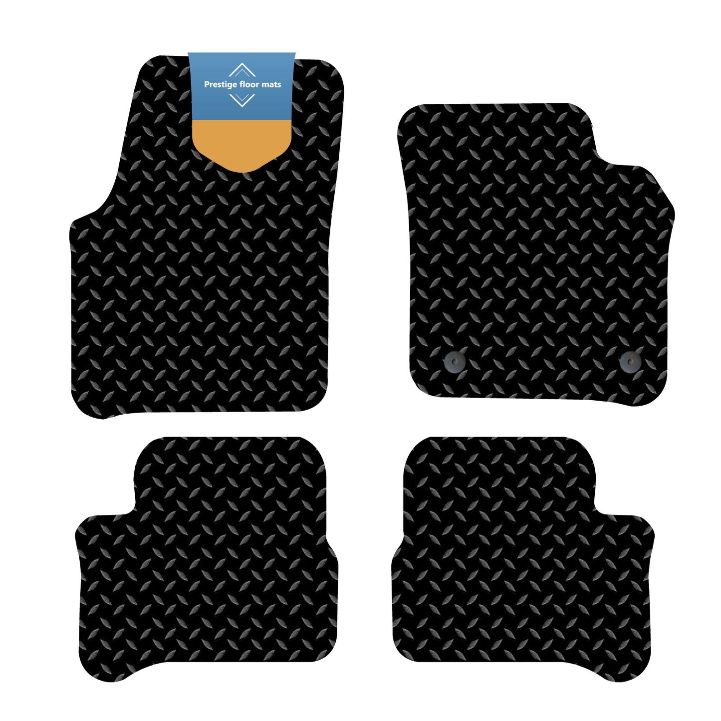 Fits Volkswagen E-UP 2013-2024 Fully Tailored Floor Mat Set