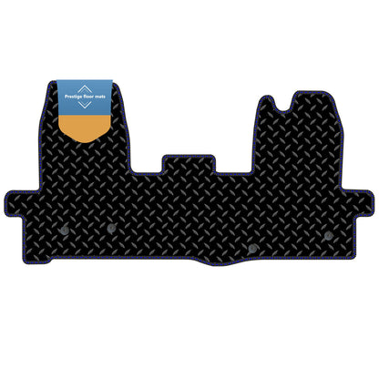 Fits Ford Transit MK8 2016 On  Black 3mm Rubber with Coloured Stitch Edge