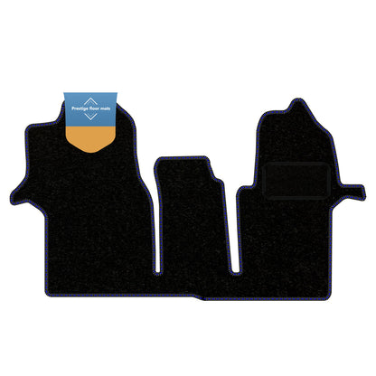 Fits Volkswagen Crafter 2017 On Black Carpet with Coloured Stitch Edge