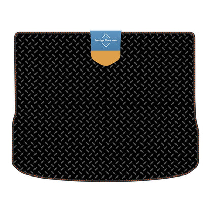 Fits Volkswagen Tiguan 2007-2016 Boot Mat in 3mm Rubber with Coloured Stitch