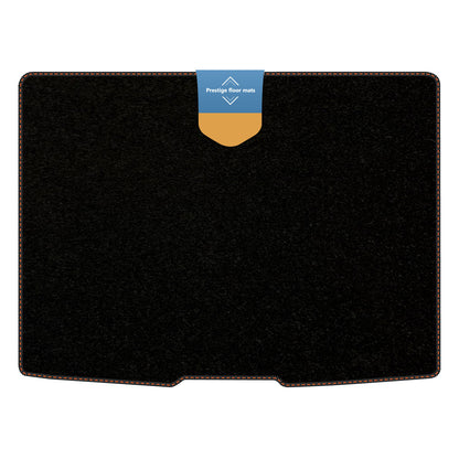 Fits Ford Focus 2018 on Hatchback Upper Boot Mat Carpet with Coloured Stitch