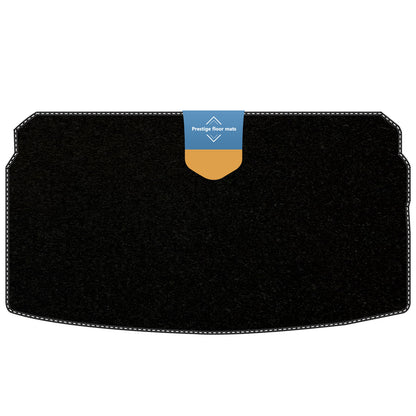 Fits Skoda Fabia 2022 on Lower Boot Mat Carpet with Coloured Stitch Edge
