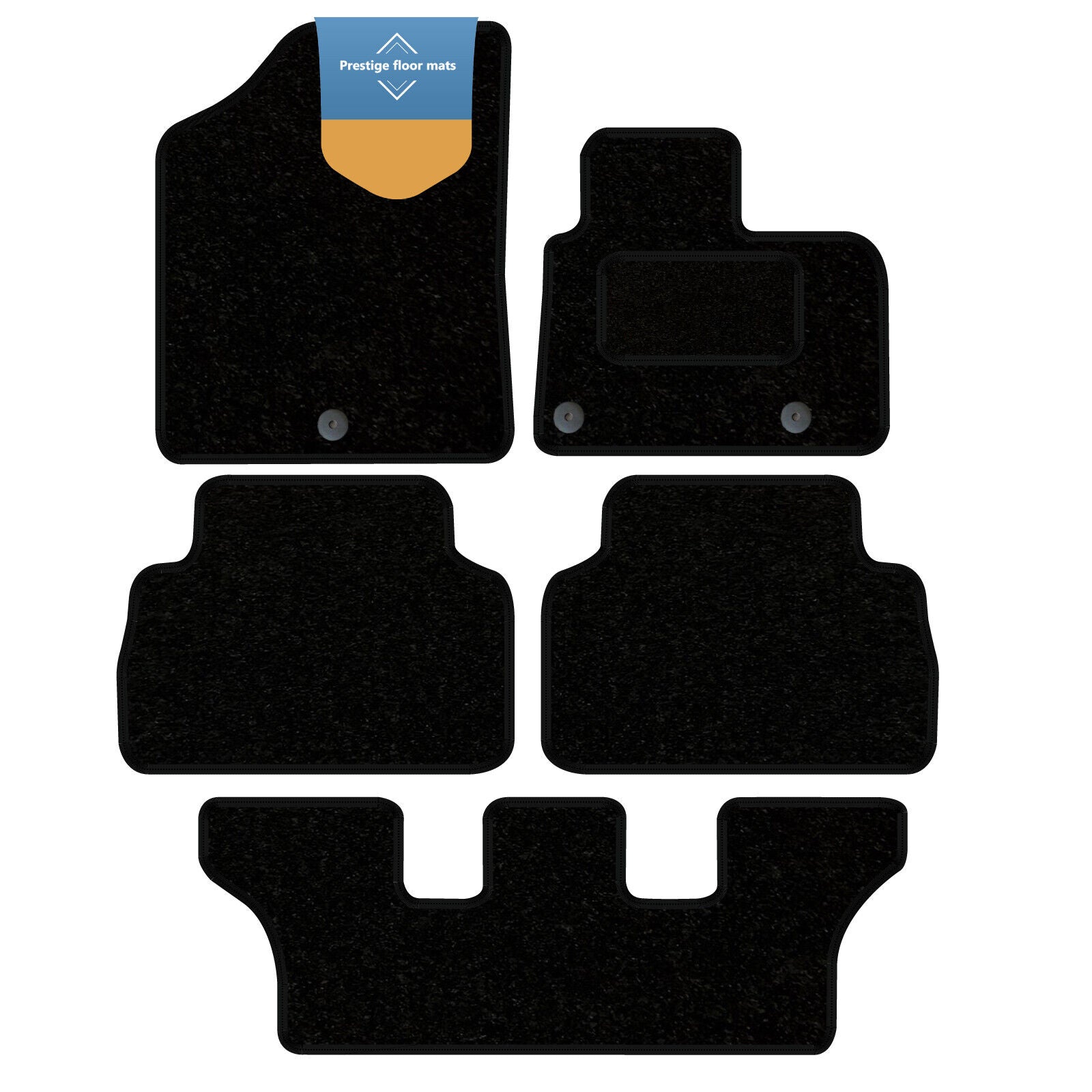 Fits Hyundai Santa Fe Hybrid 2021 - Fully Tailored Floor Mat in Carpet or Rubb