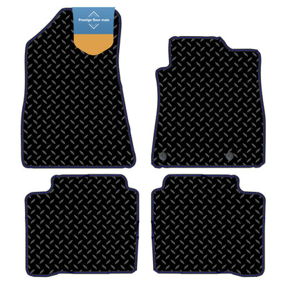 Fits Kia Niro PHEV 2022 On Black 3mm Rubber with Coloured Stitch Edge