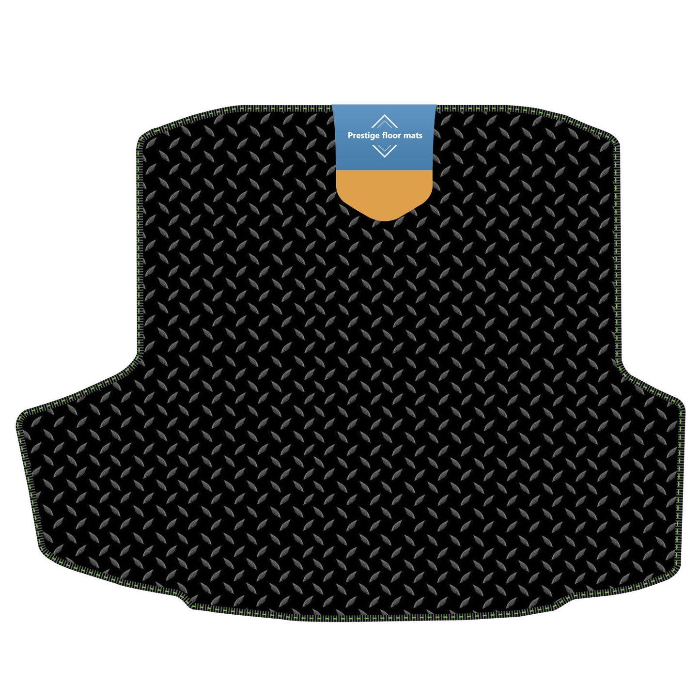 Fits Skoda Octavia 2013-2020 Hatch Boot Mat in 3mm Rubber with Coloured Stitch