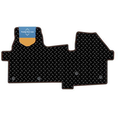Fits Ford Transit Custom Manual 2024 on Tailored Floor Mat in Carpet or Rubber