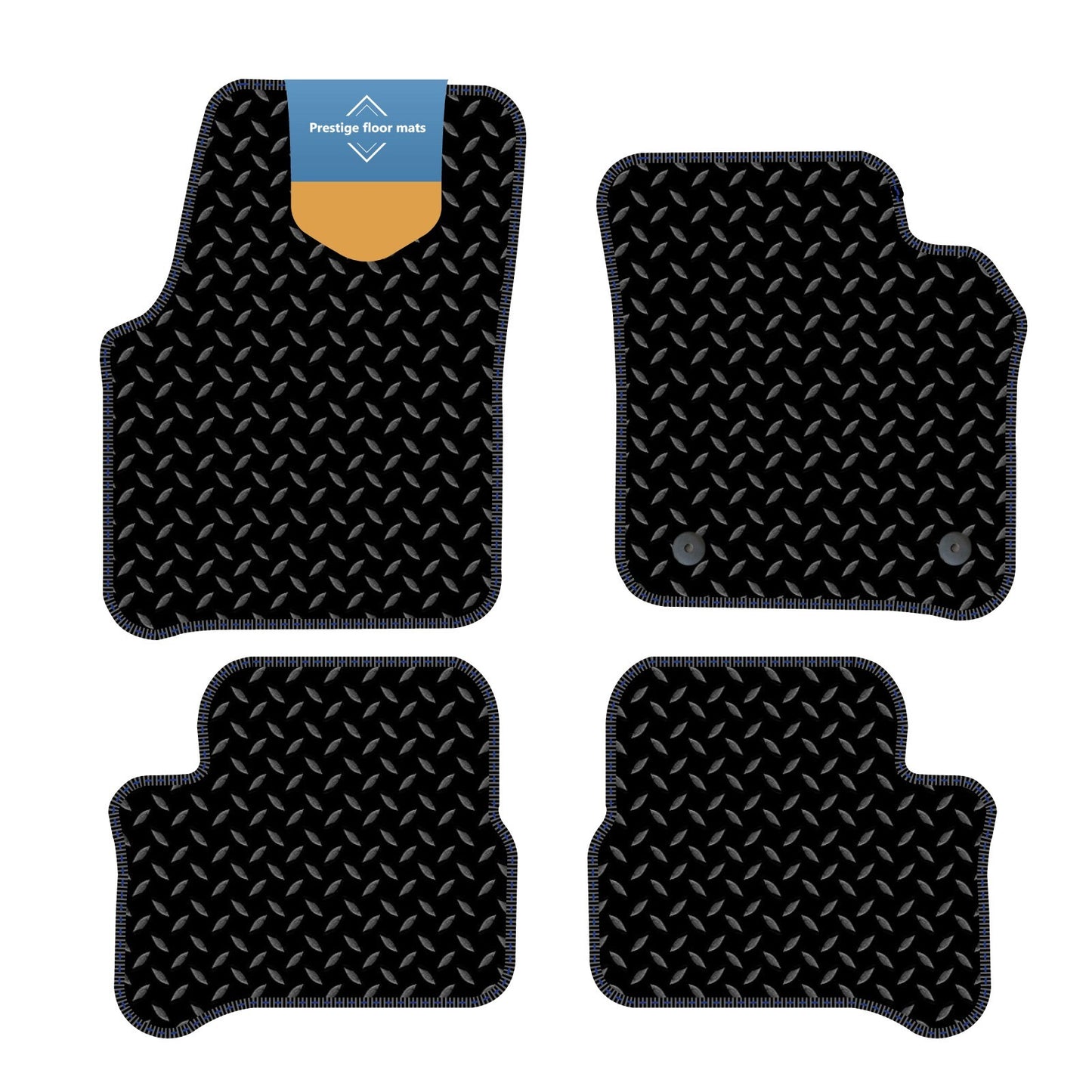 Fits Volkswagen E-UP 2013-2024 Fully Tailored Floor Mat Set