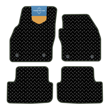 Fits Skoda Fabia 2022 on Black 3mm Rubber with Coloured Stitch Edge