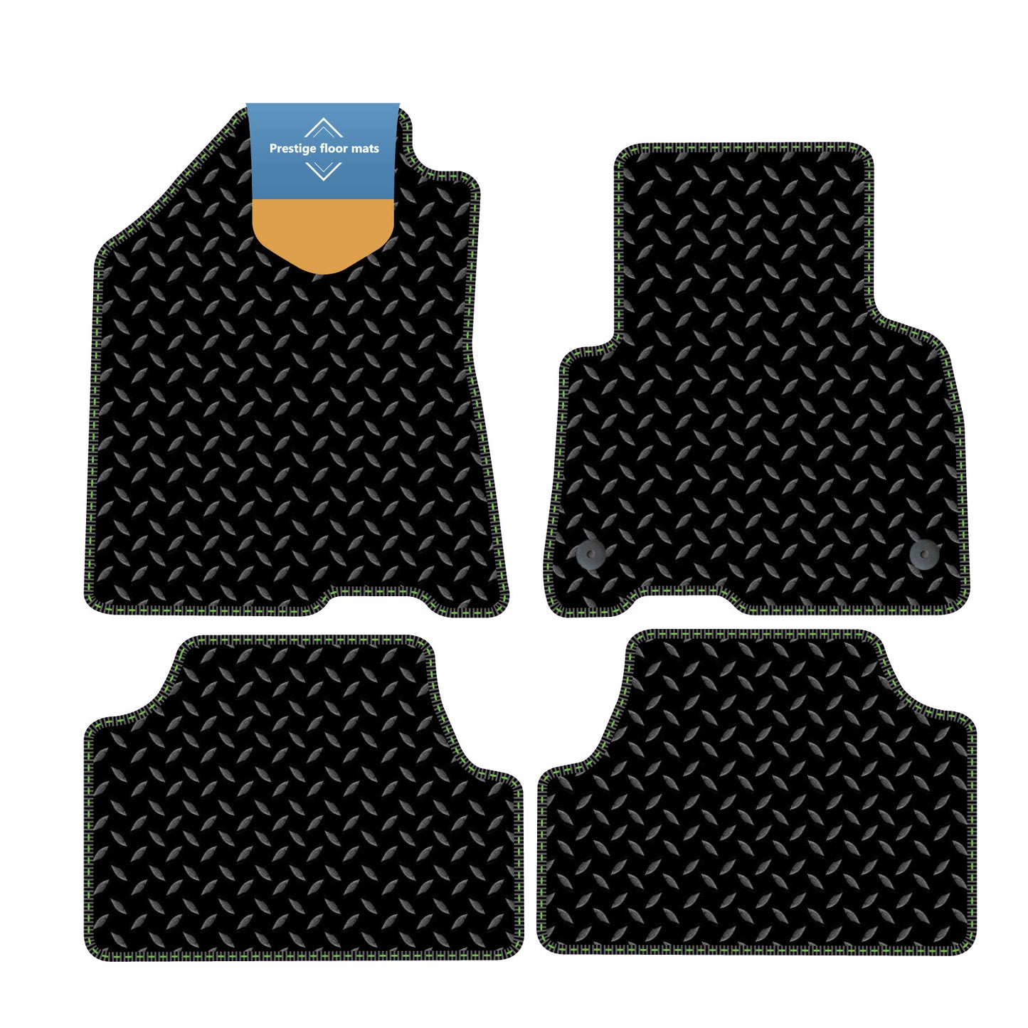 Fits Kia Soul EV 2020 on Fully Tailored Car Floor Mat