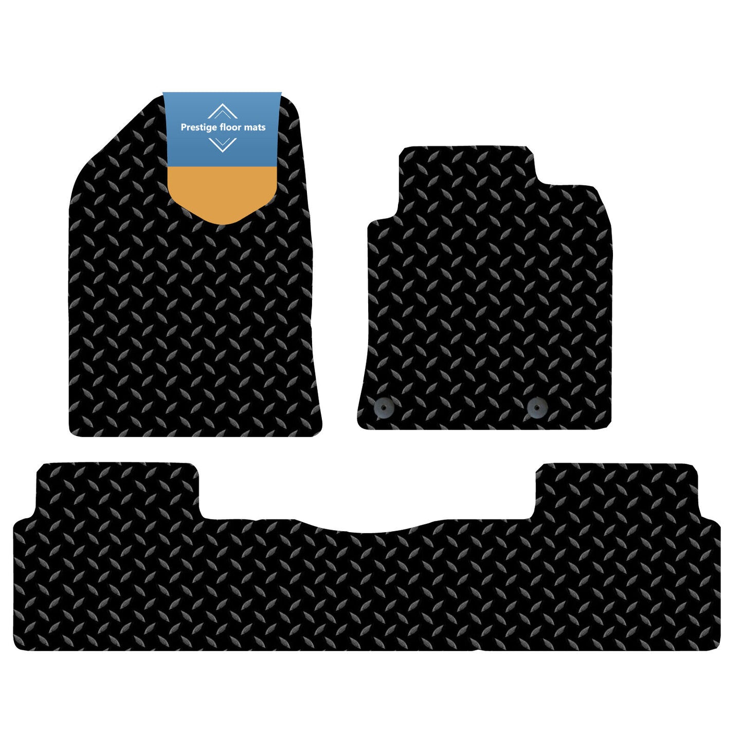 Fits Kia Ceed Manual 3 Piece Set 2018 on Fully Tailored Floor Mat