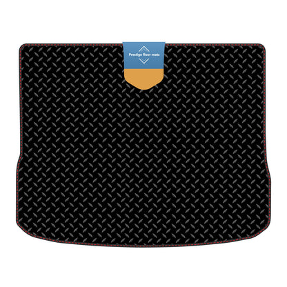 Fits Volkswagen Tiguan 2007-2016 Boot Mat in 3mm Rubber with Coloured Stitch