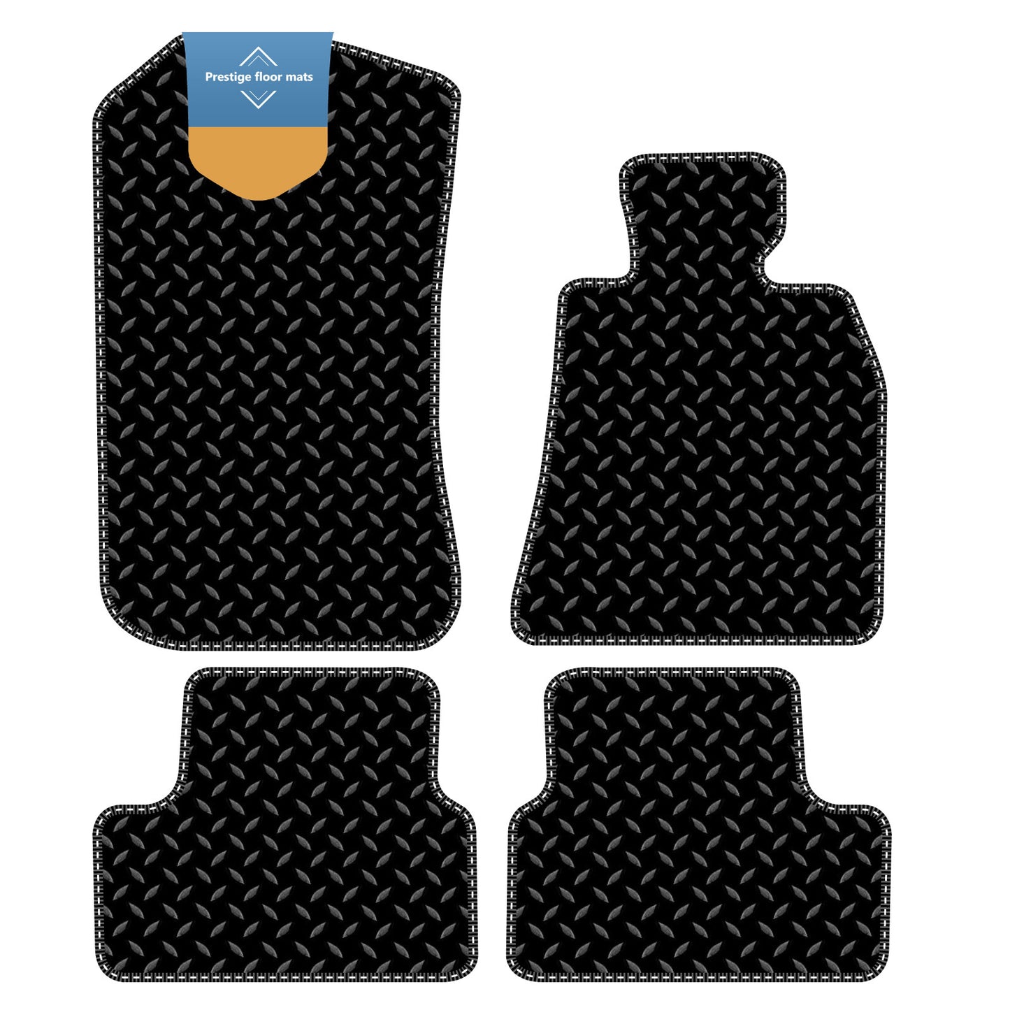 Fits BMW i4 2021 on Fully Tailored Car Floor Mat