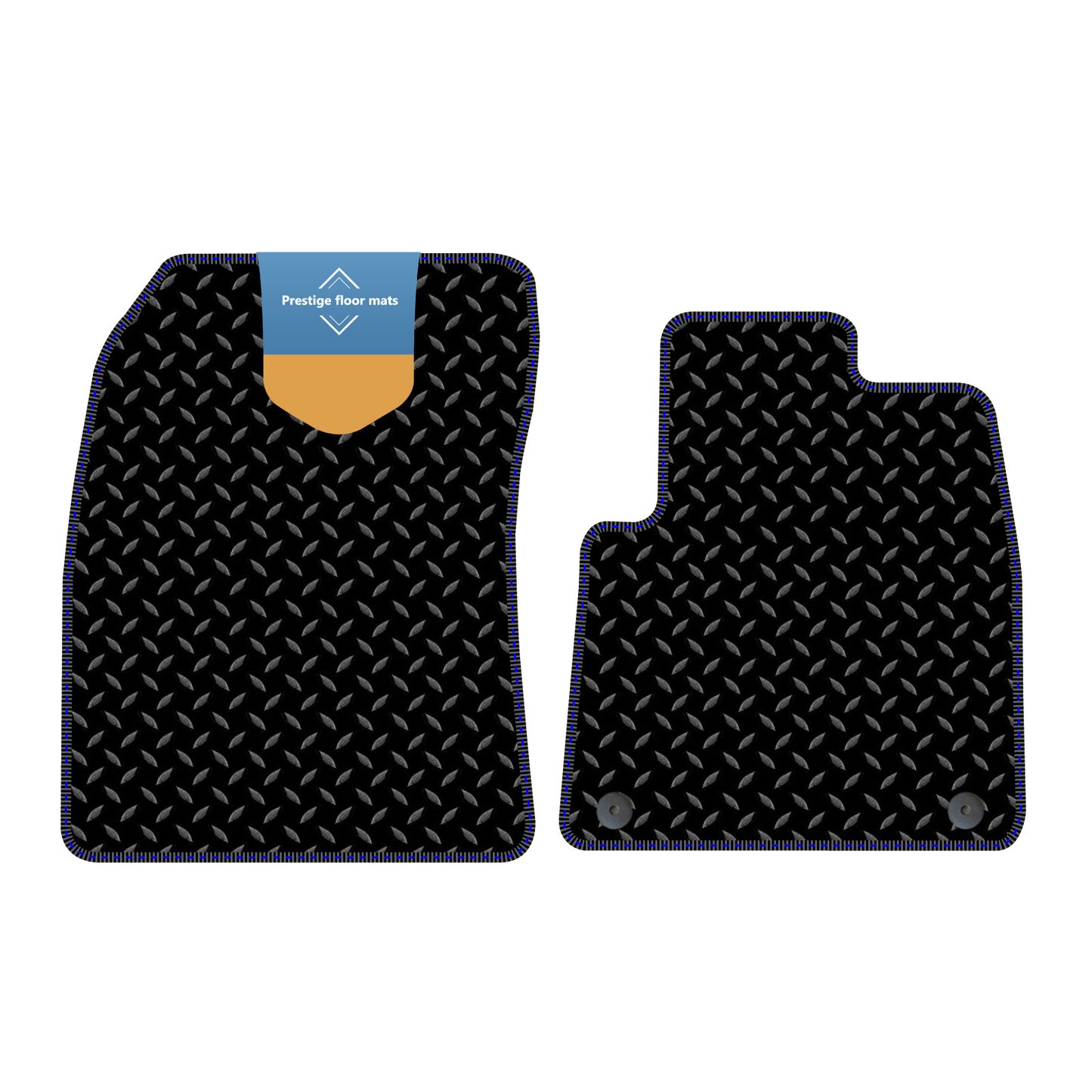 Fits Vauxhall Combo 2019 on Black 3mm Rubber with Coloured Stitch Edge