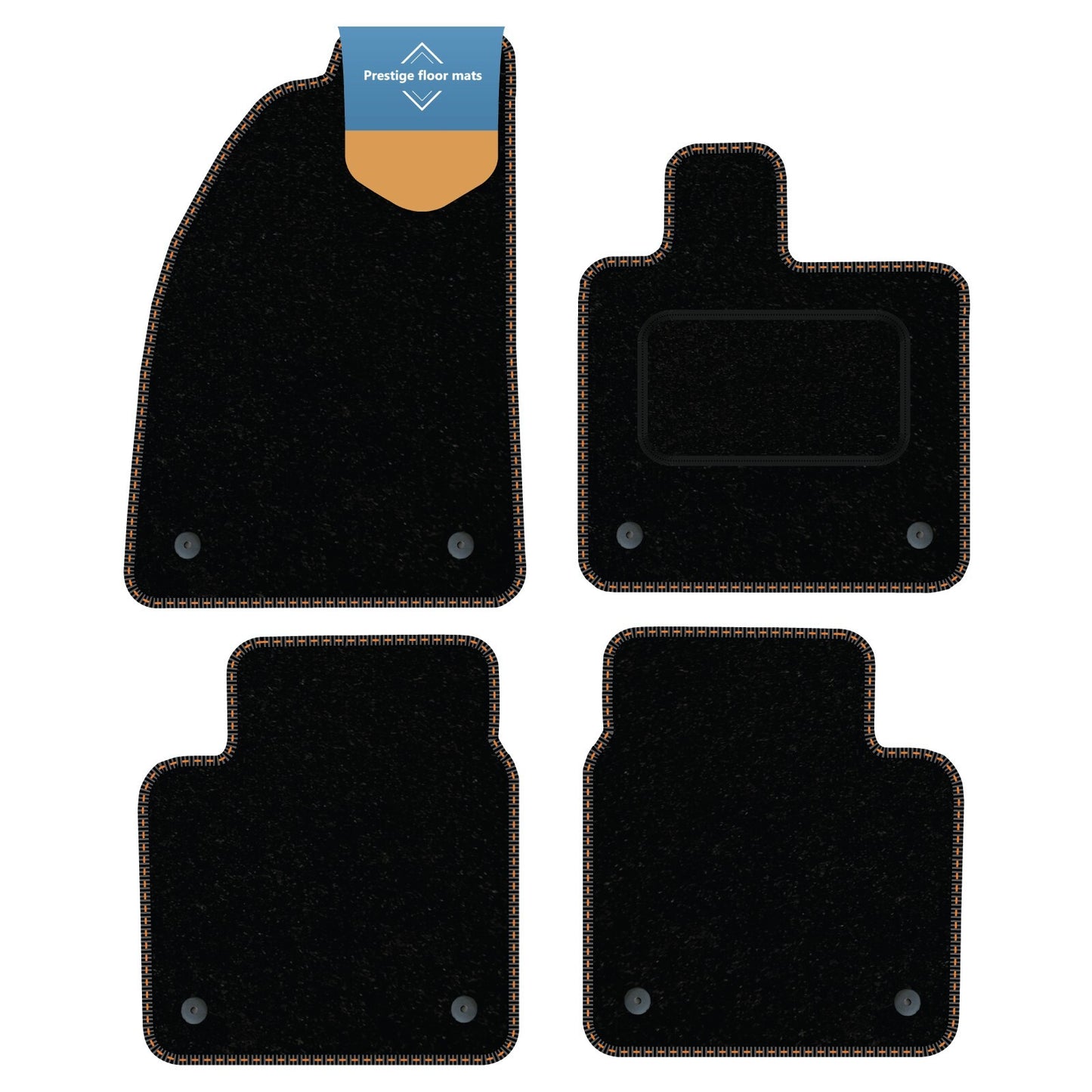 Fits Polestar 4 EV 2024 onwards Fully Tailored Floor Mat Set