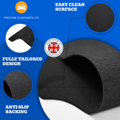 Fits Toyota Proace L3 LWB When Plylined 2016 onwards Tailored Van Rear Mat