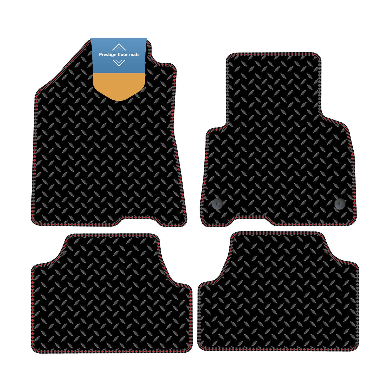 Fits Kia Soul EV 2020 on Fully Tailored Car Floor Mat