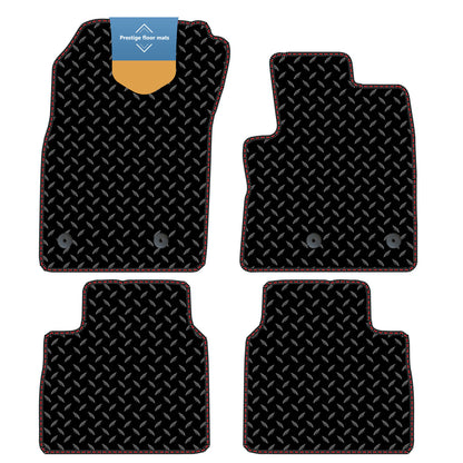 Fits Nissan X-Trail Mild Hybrid 2022- Fully Tailored Floor Mat in Carpet/Rubber