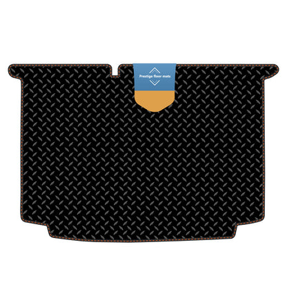 Fits Volkswagen Polo 2009-2018 Boot Mat in 3mm Rubber with Coloured Stitch Edge