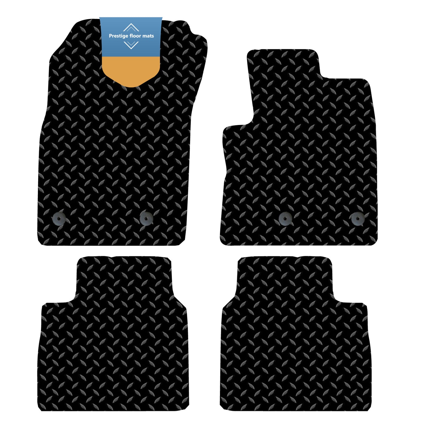 Fits Nissan X-Trail Mild Hybrid 2022- Fully Tailored Floor Mat in Carpet/Rubber