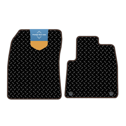 Fits Vauxhall Combo 2019 on Black 3mm Rubber with Coloured Stitch Edge