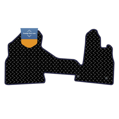 Fits Citroen Berlingo 2008-2018 Black 3mm Rubber with Coloured Stitch Edge