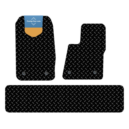 Fits Ford Transit Custom Auto Crew Cab 2020 on No Centre Mat Tailored Floor Mat