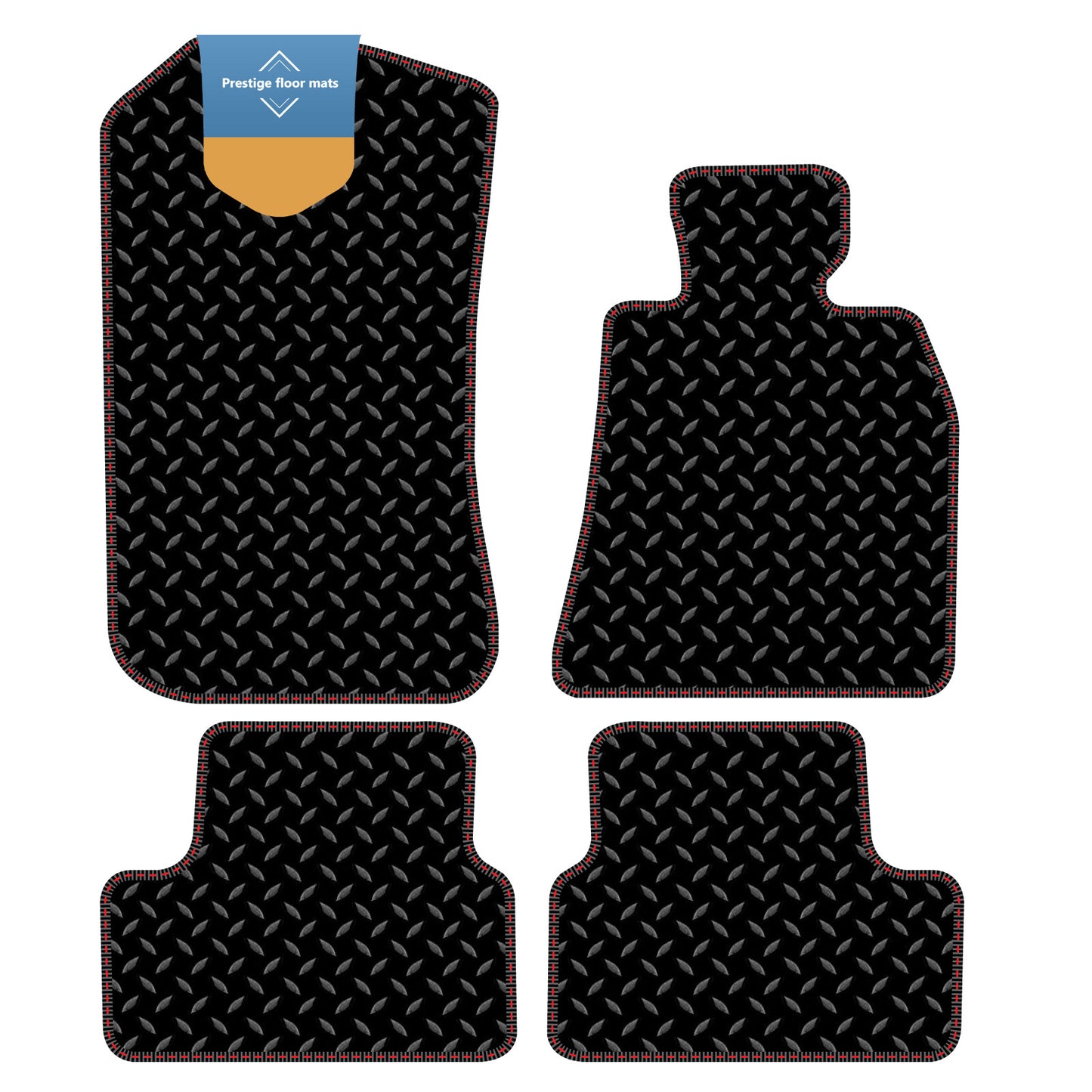 Fits BMW i4 2021 on Fully Tailored Car Floor Mat