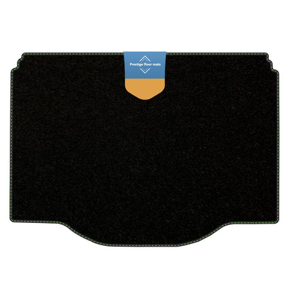 Fits Vauxhall Mokka 2012-2020 Boot Mat Black Carpet with Coloured Stitch Edge