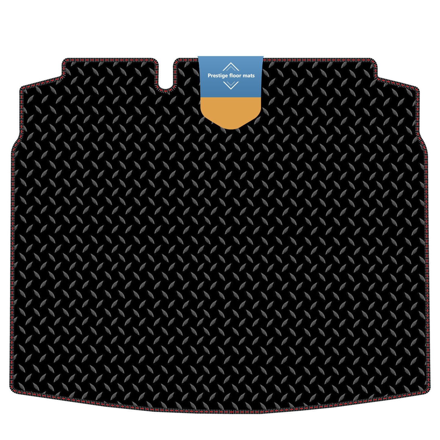 Fits Volkswagen Golf MK5 2004-2007 Boot Mat in 3mm Rubber with Coloured Stitch