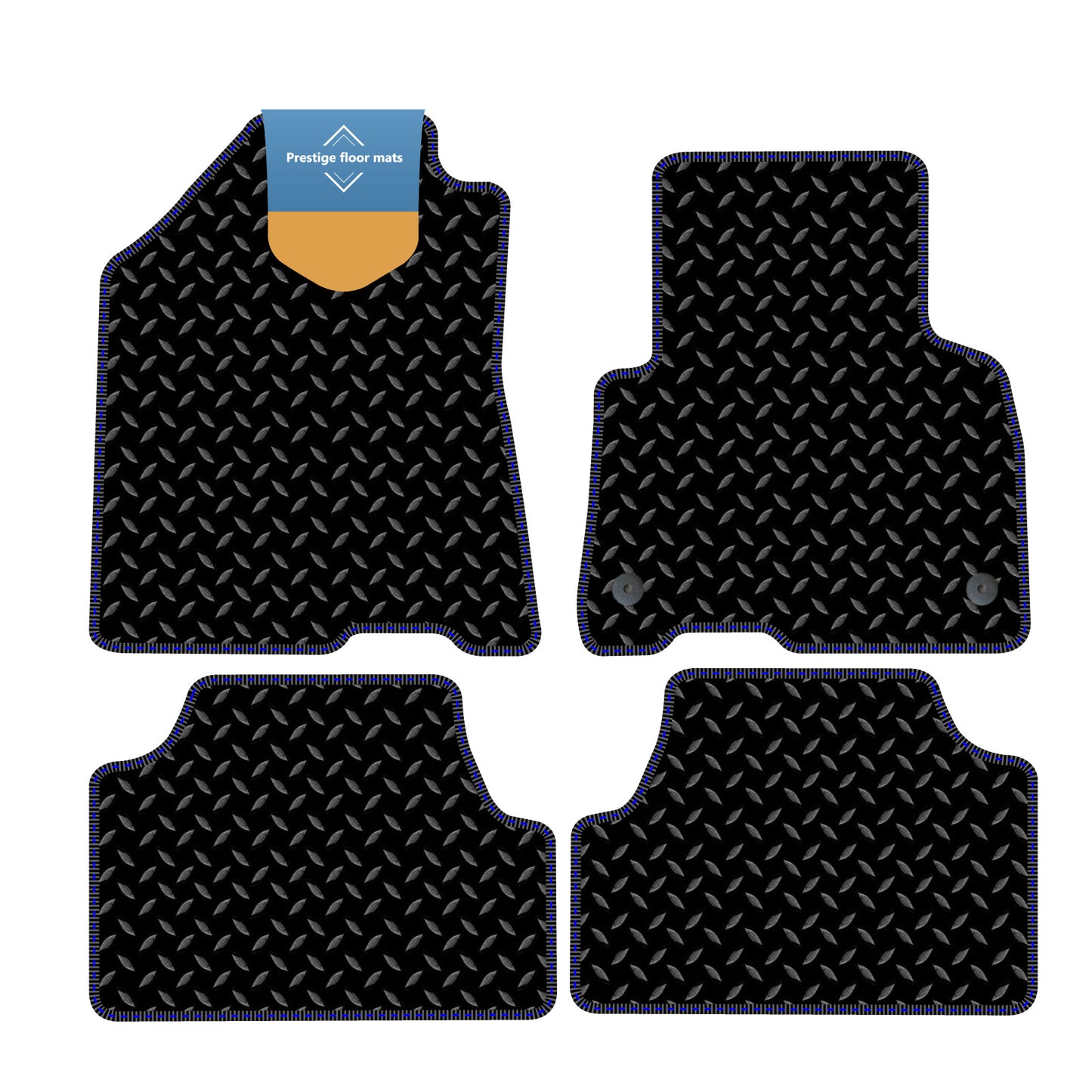 Fits Kia Soul EV 2020 on Fully Tailored Car Floor Mat