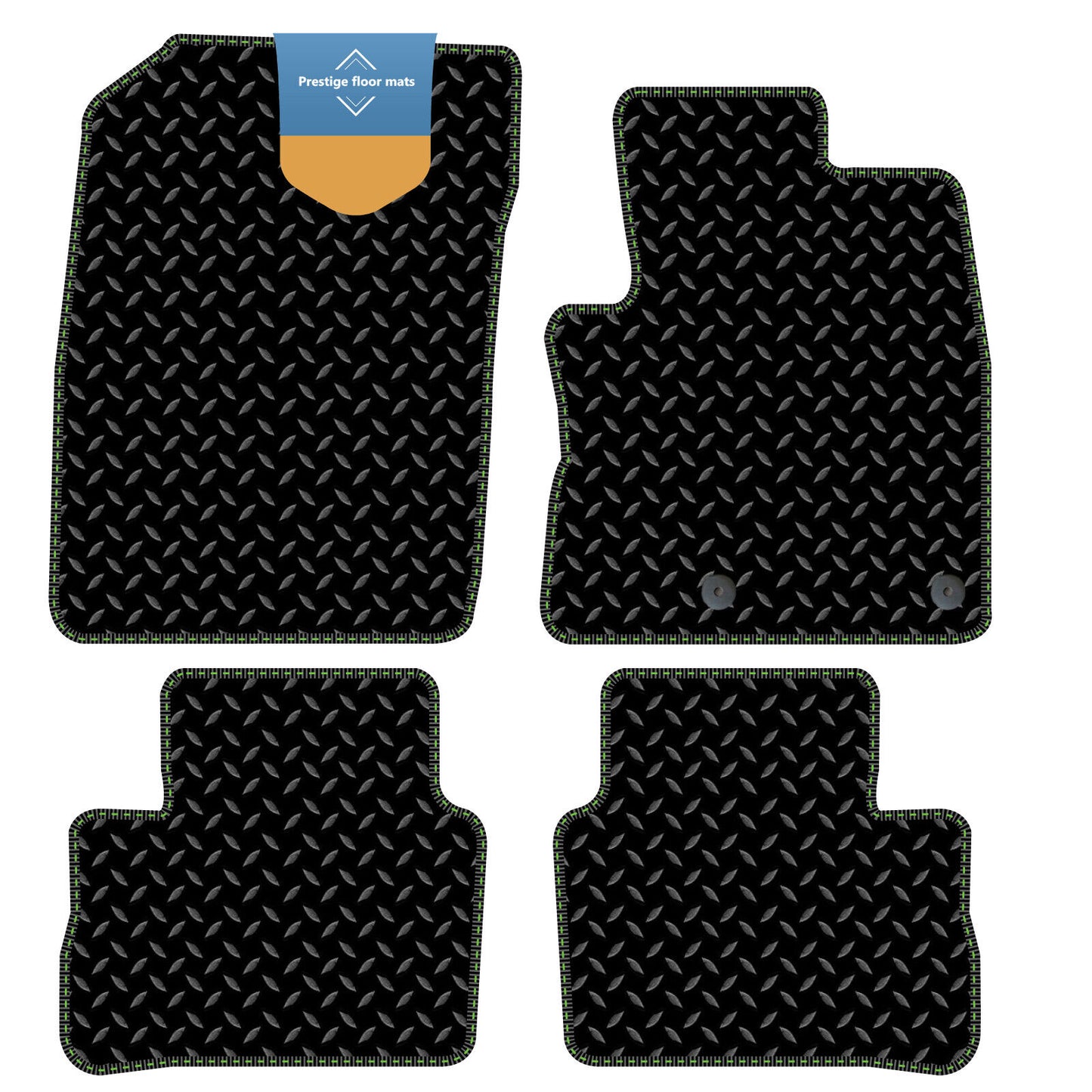 Fits Nissan Qashqai Mild Hybrid 2021 on 3mm Rubber with Coloured Stitch Edge