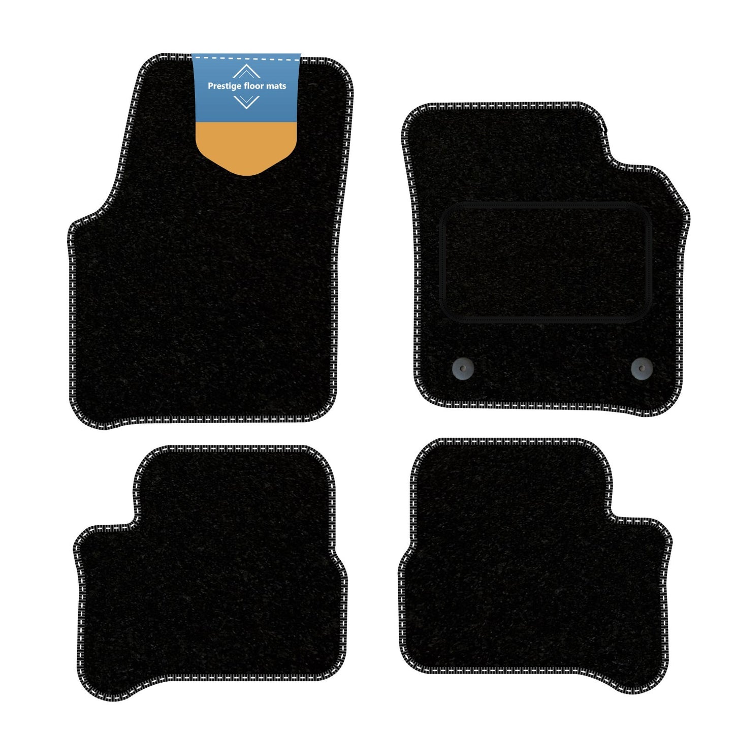 Fits Volkswagen E-UP 2013-2024 Fully Tailored Floor Mat Set