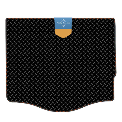 Fits Ford Focus Hatchback 2011-2018 Boot Mat in 3mm Rubber with Coloured Stitch